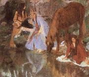 Edgar Degas Mlle Eugenie Fiocre in the Ballet painting